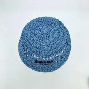 Prada | Accessories | H7889 Prada Blue Logo Letter Woven  display picture 2